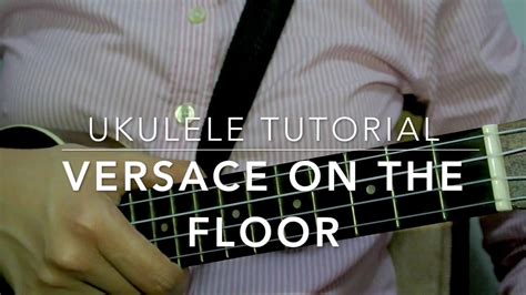 versace on the floor ukulele tab.